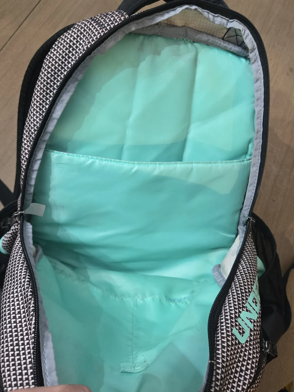 Under Armour Women's Black & Teal Storm1 Backpack